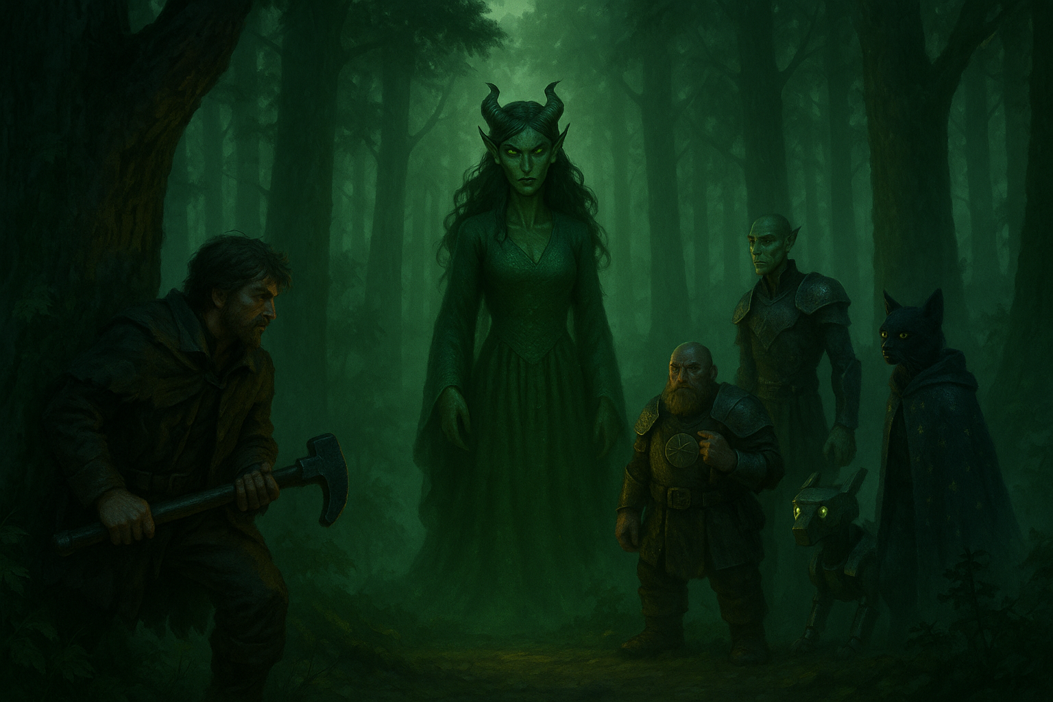 First Encounter with the Green Witch in Kryptgarden Forest.png